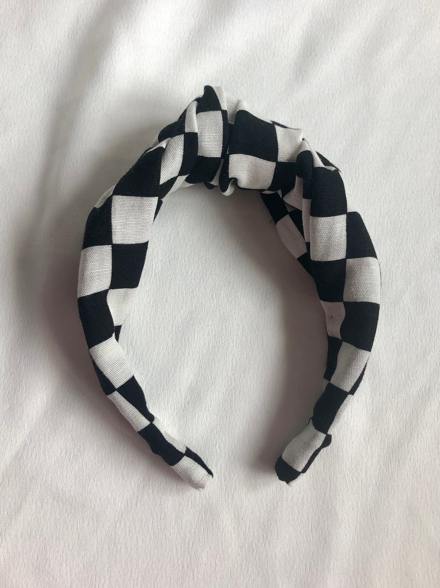 Vanessa Checkerboard Headband - choose style