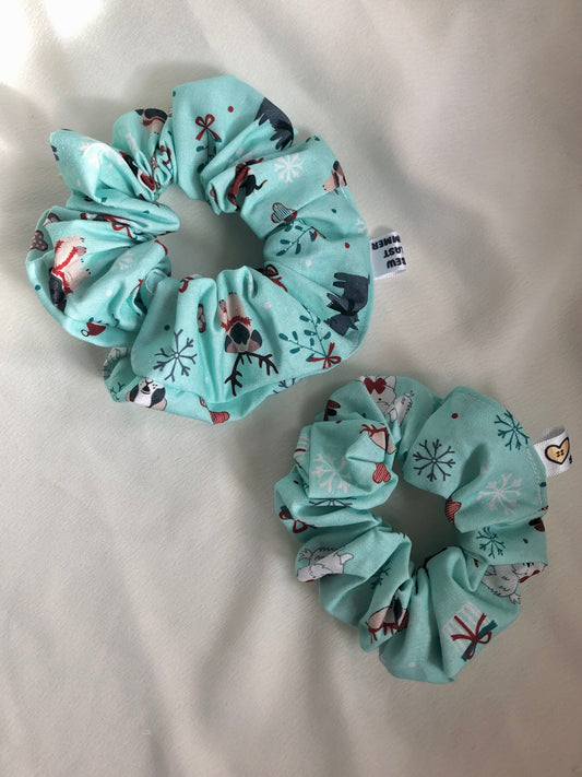 Merry Pooches Hair Scrunchie - choose size