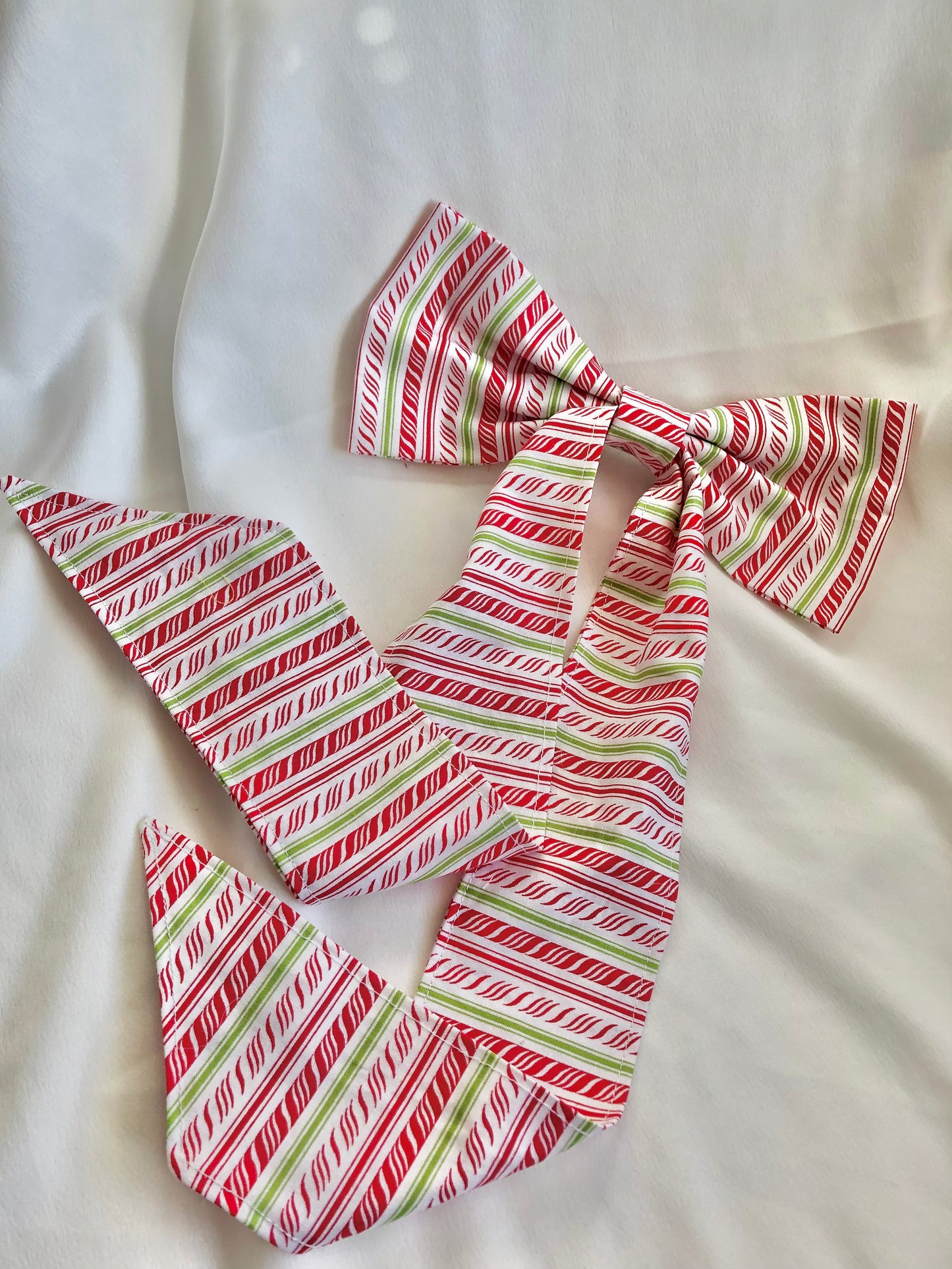 Christmas Pattern Hair Bow Clips - choose style & pattern