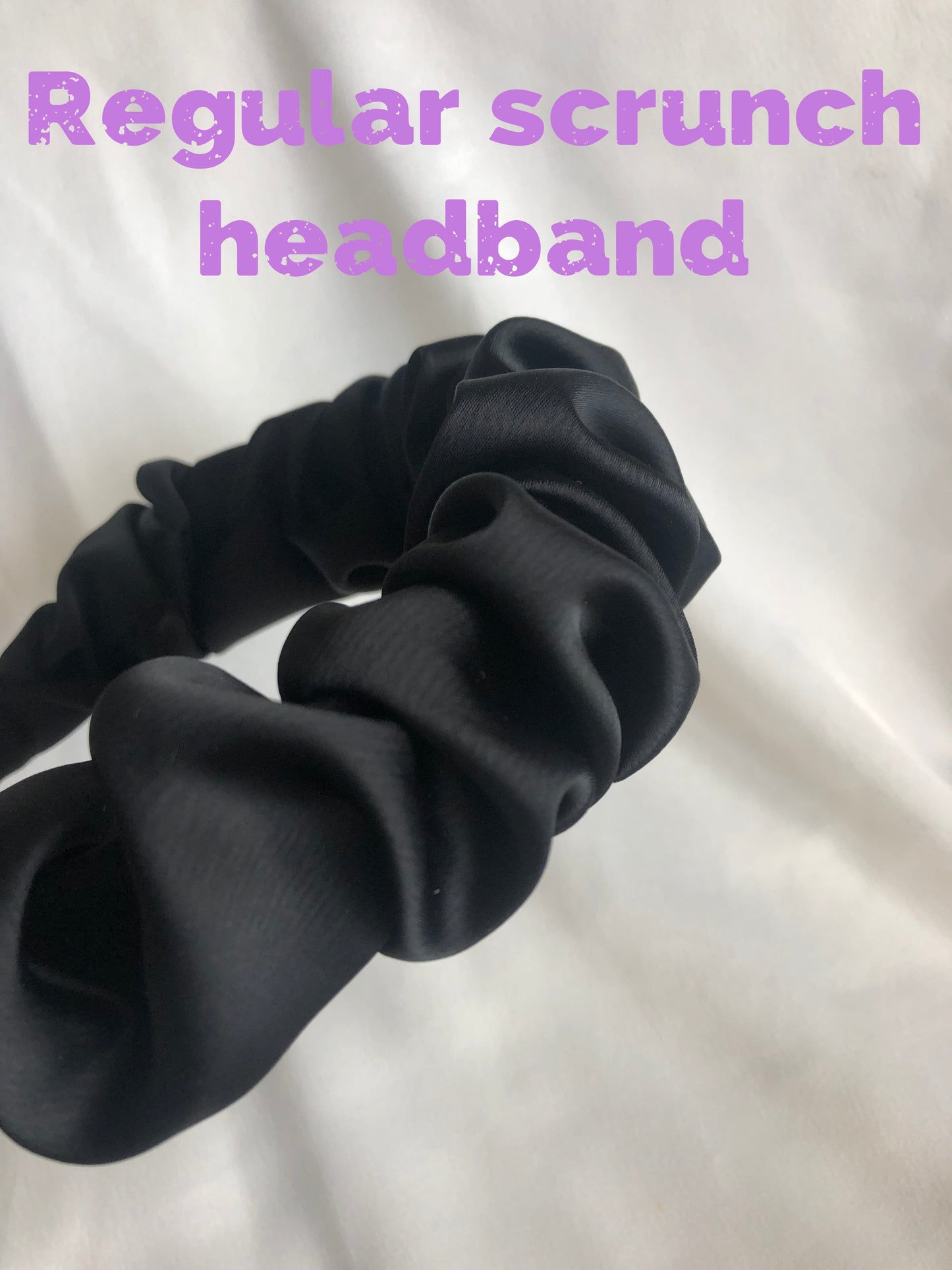 Luxury Satin Hair Band - choose colour and style