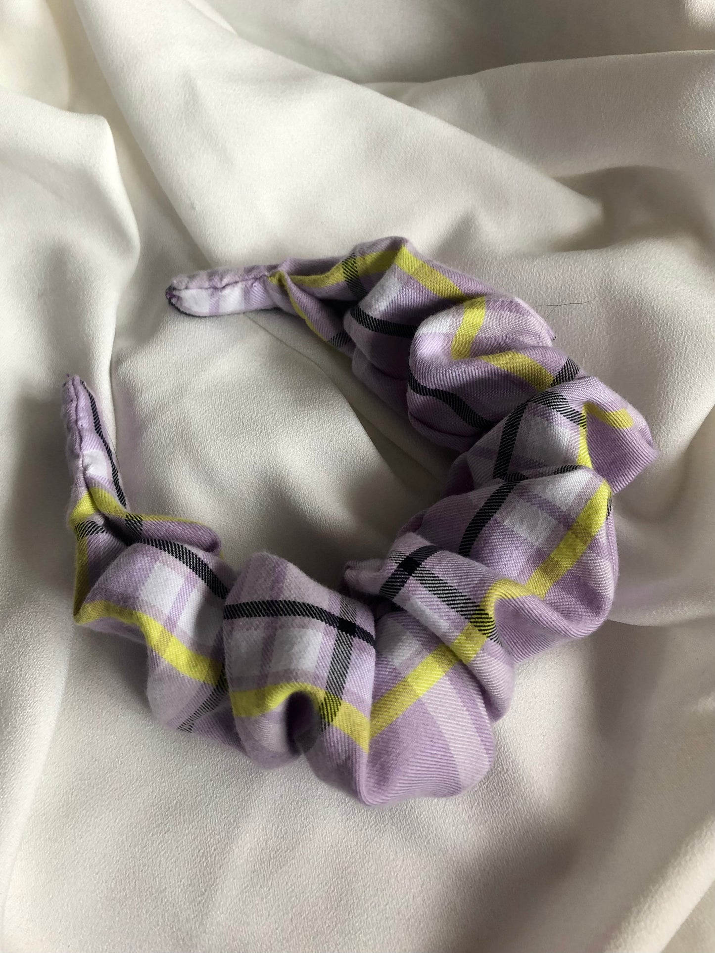 Daphne Lilac & Lime Large Check- choose style