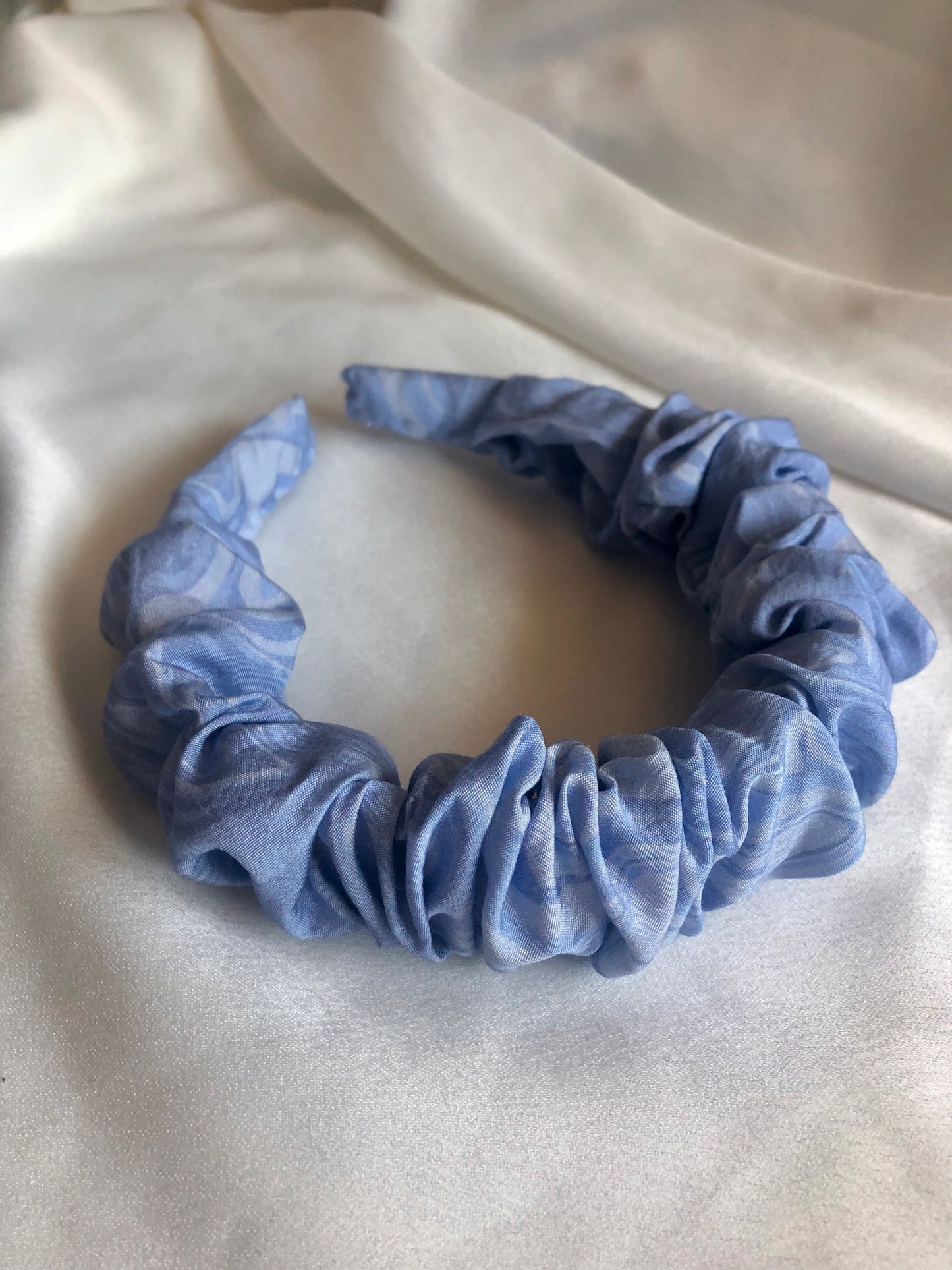 Dreamer blue marble headband - choose style