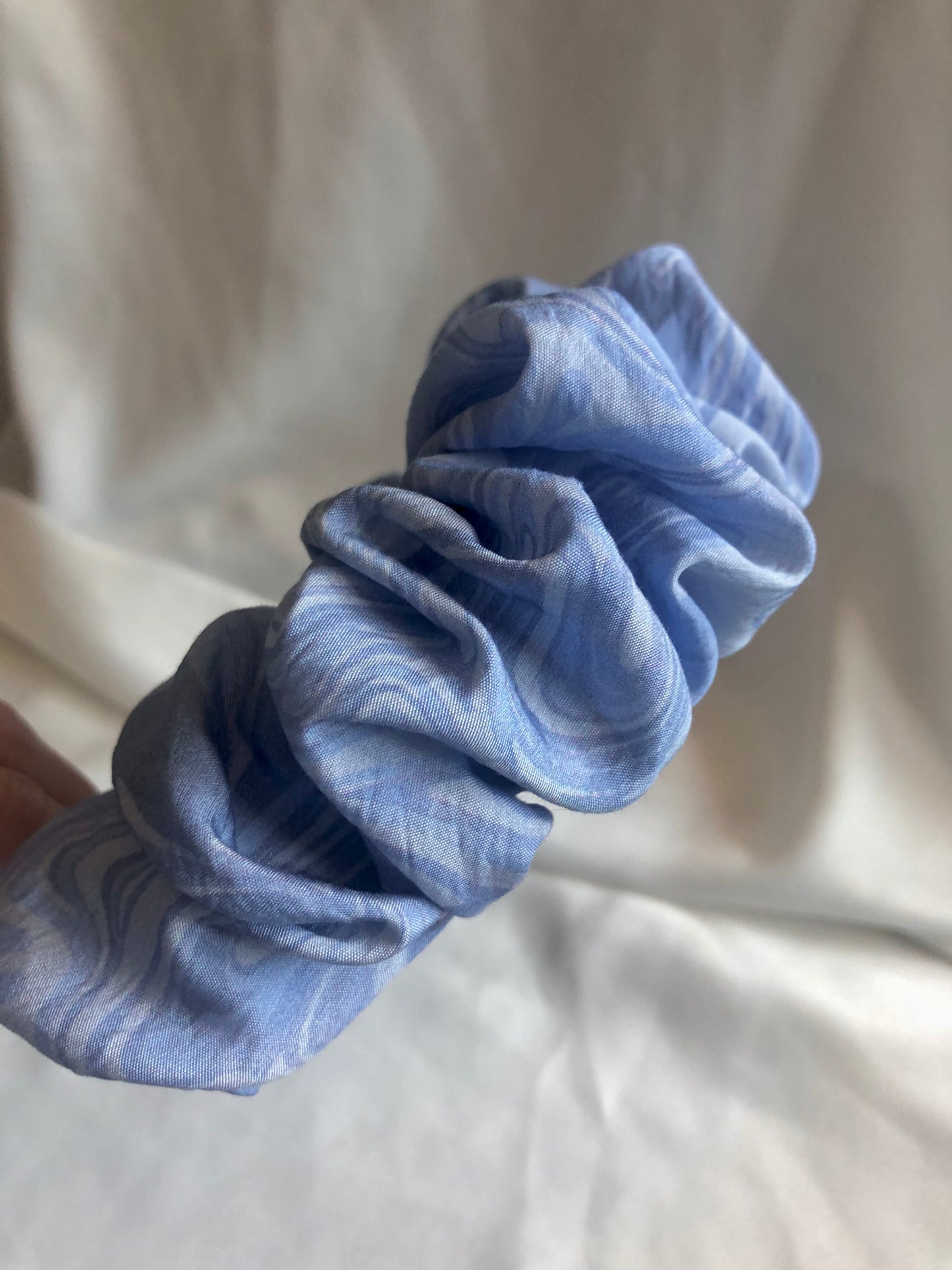 Dreamer blue marble headband - choose style