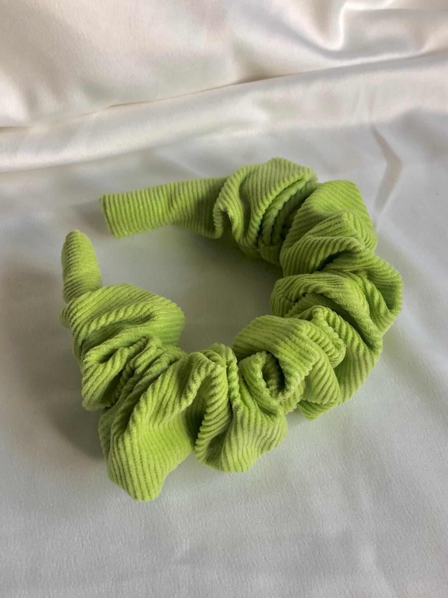 Pisco Lime Green Cord headband - choose style