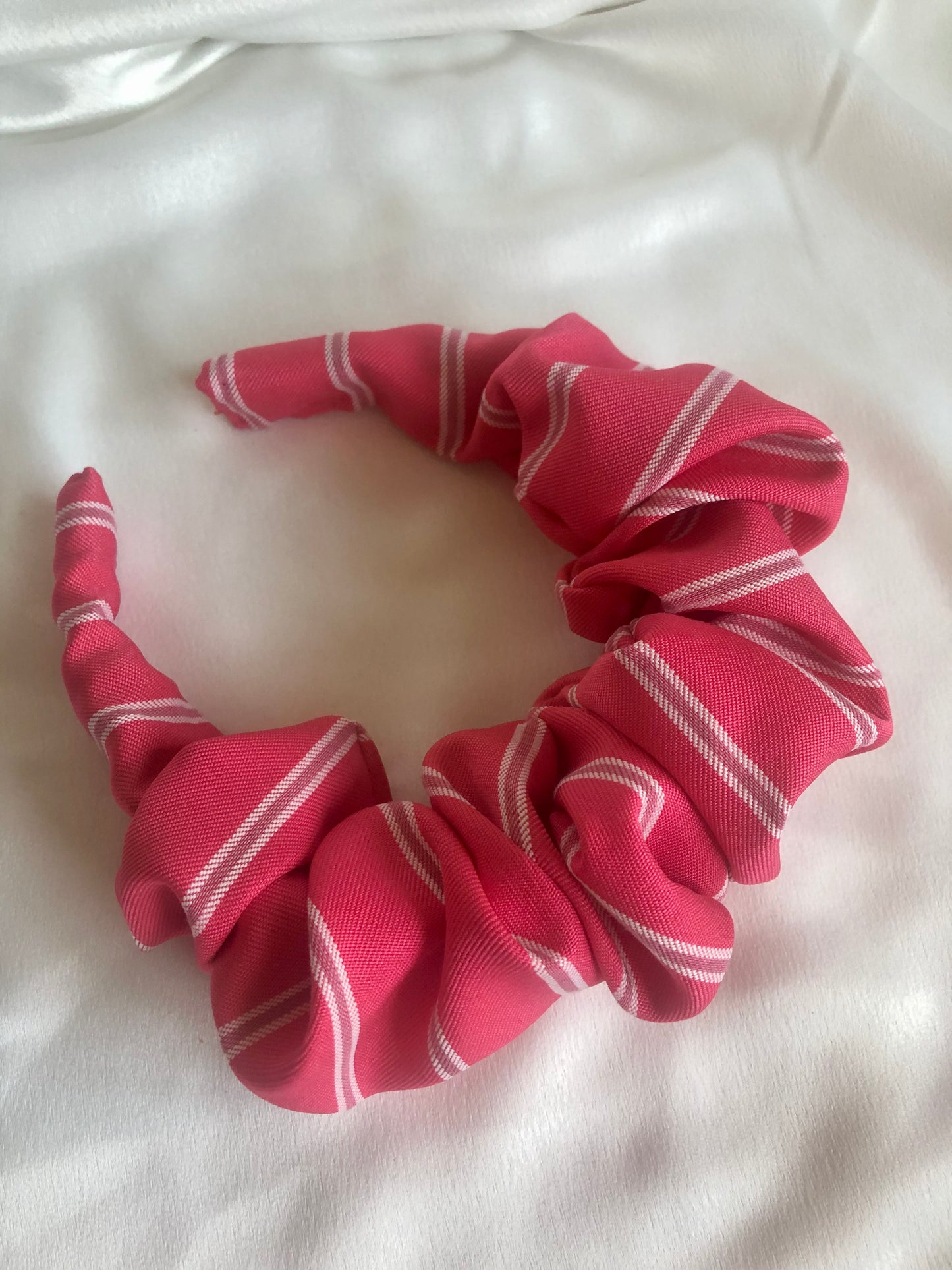 Paloma Pink stripe headband - choose style