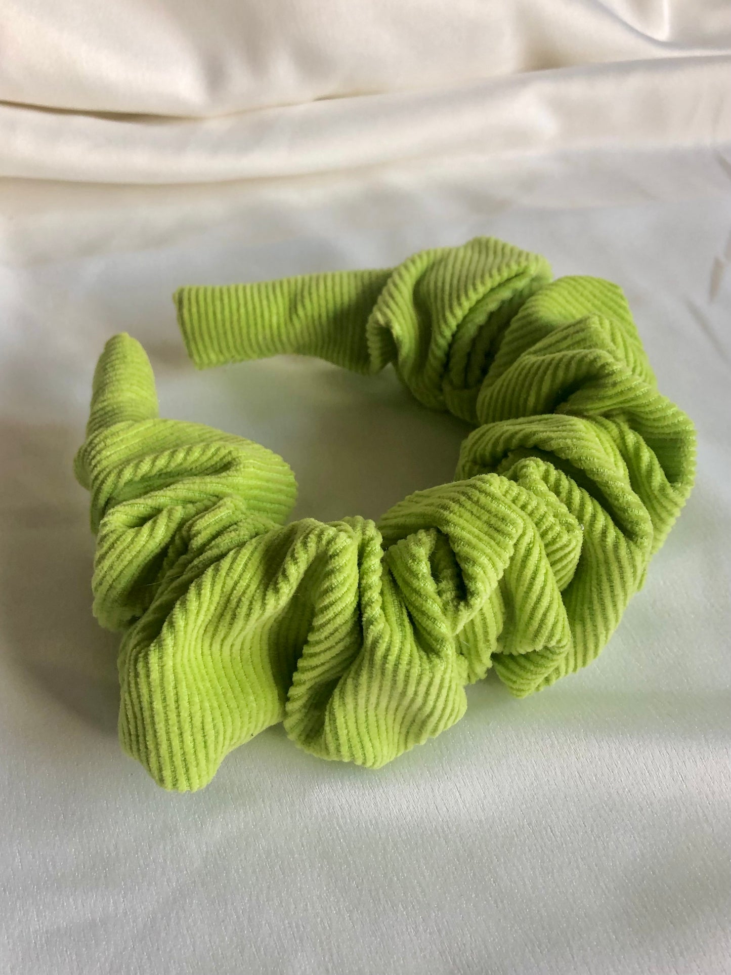 Pisco Lime Green Cord headband - choose style