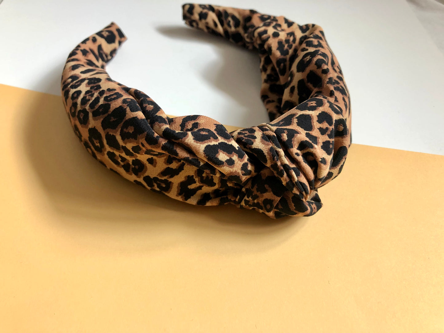 Leopard Print Hair Band - pink only