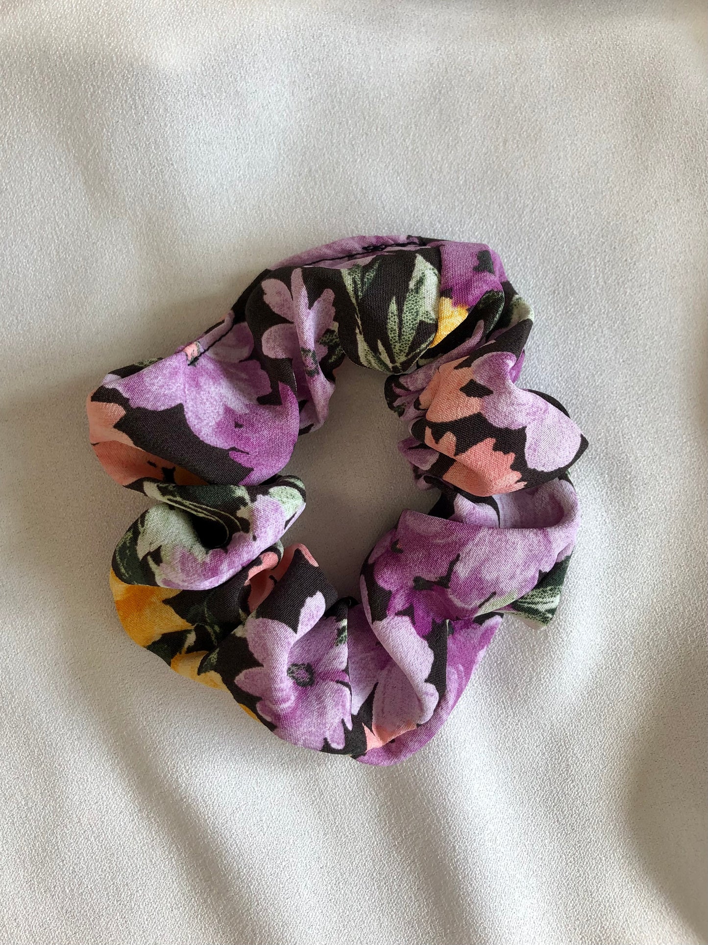 Darcie floral scrunchie - choose size
