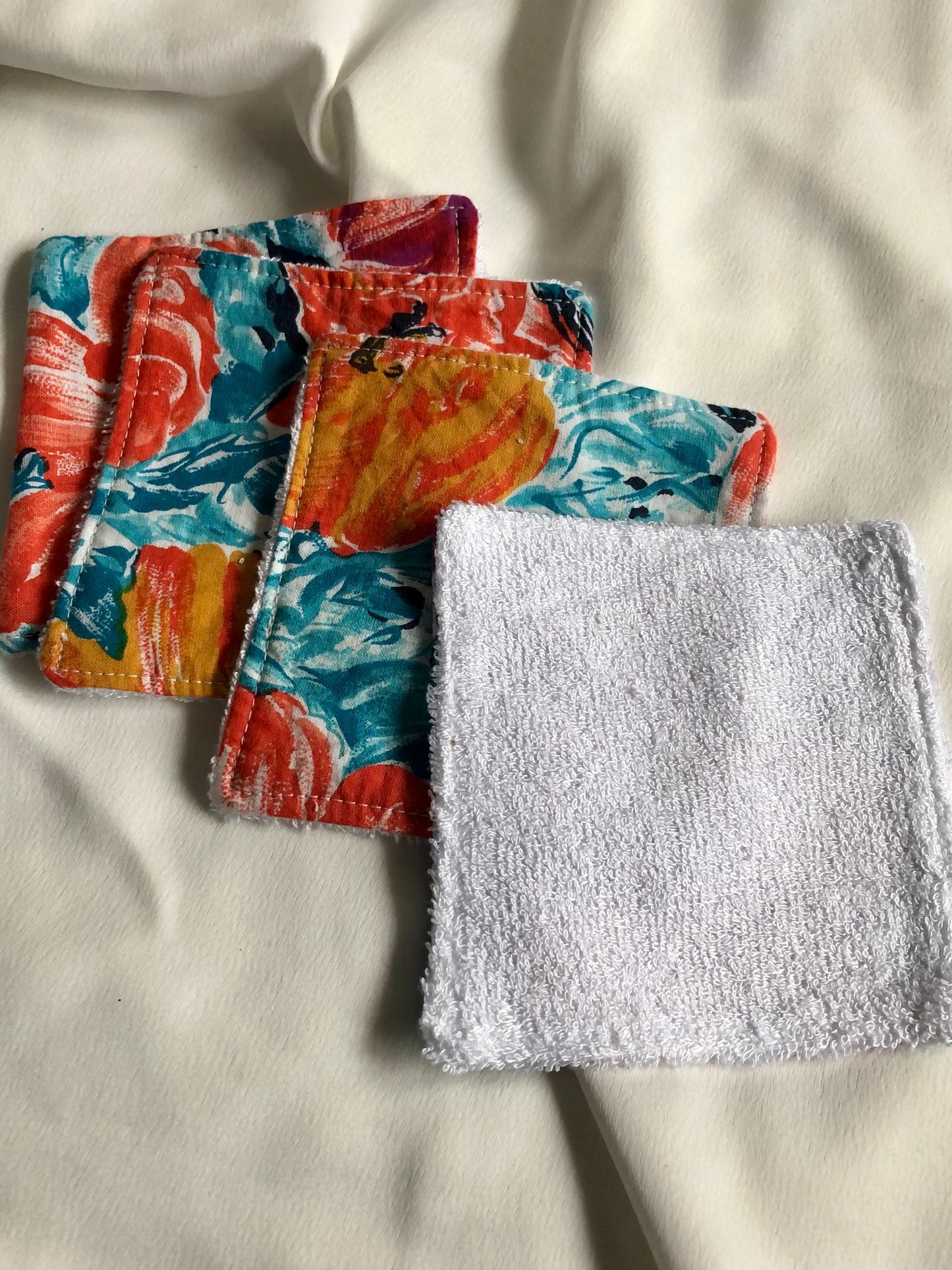 Tropical Flowers- Reusable Wipes - minor marks -ssf