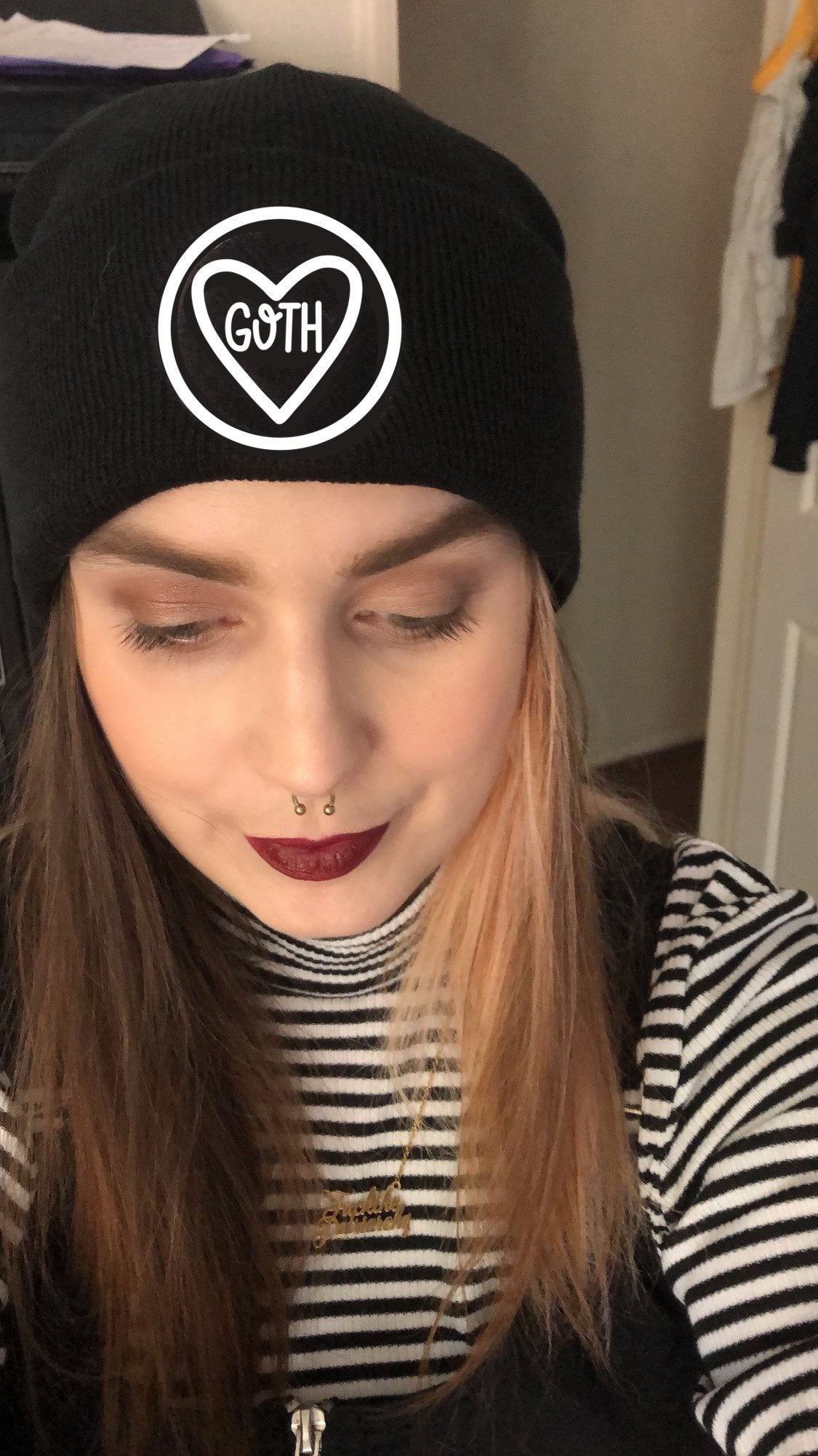 Goth Hat - Ready to Ship